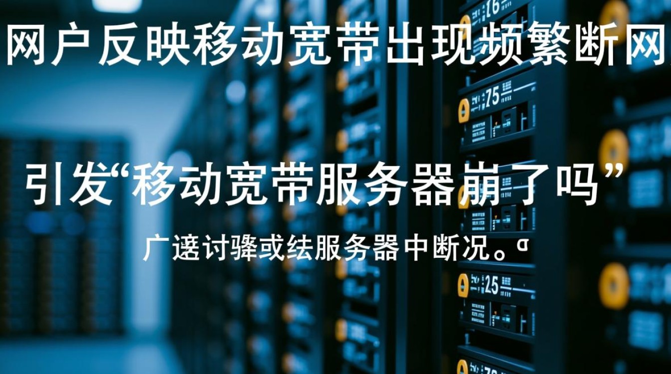 移动宽带服务器崩了吗？今天连不上网怎么办？