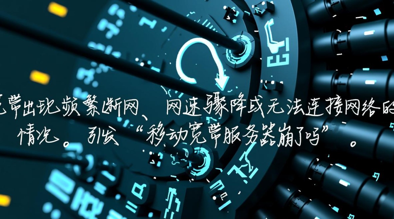 移动宽带服务器崩了吗？今天连不上网怎么办？