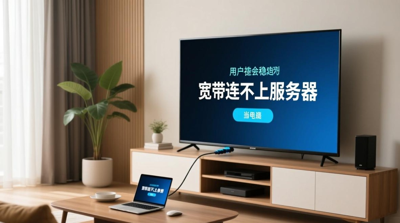 电视宽带连不上服务器怎么办？