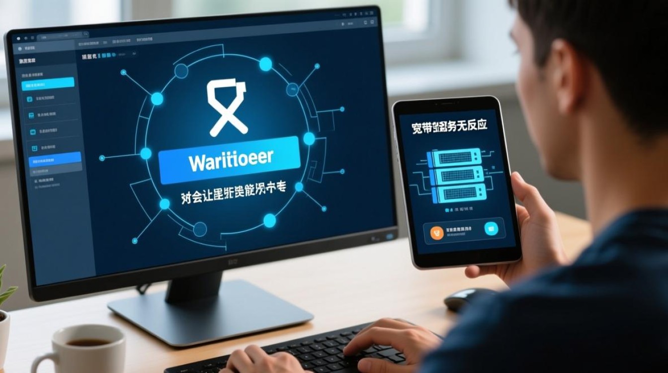 宽带显示服务器无反应