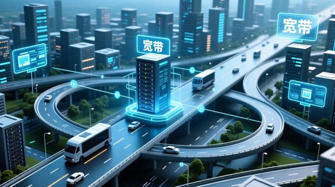宽带和服务器关系
