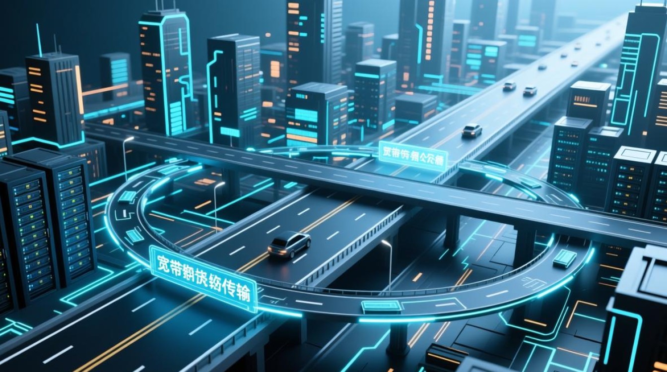 宽带和服务器关系