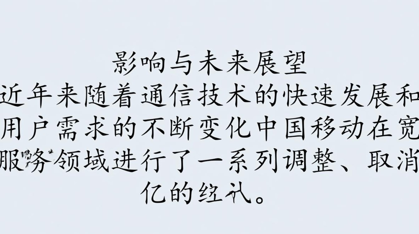 移动取消宽带体验服务器