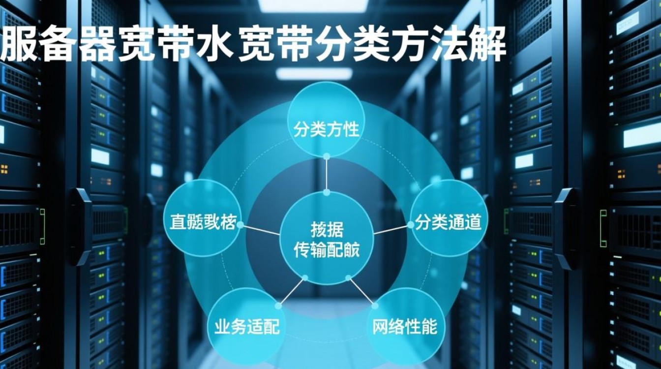 服务器宽带分类方法图解