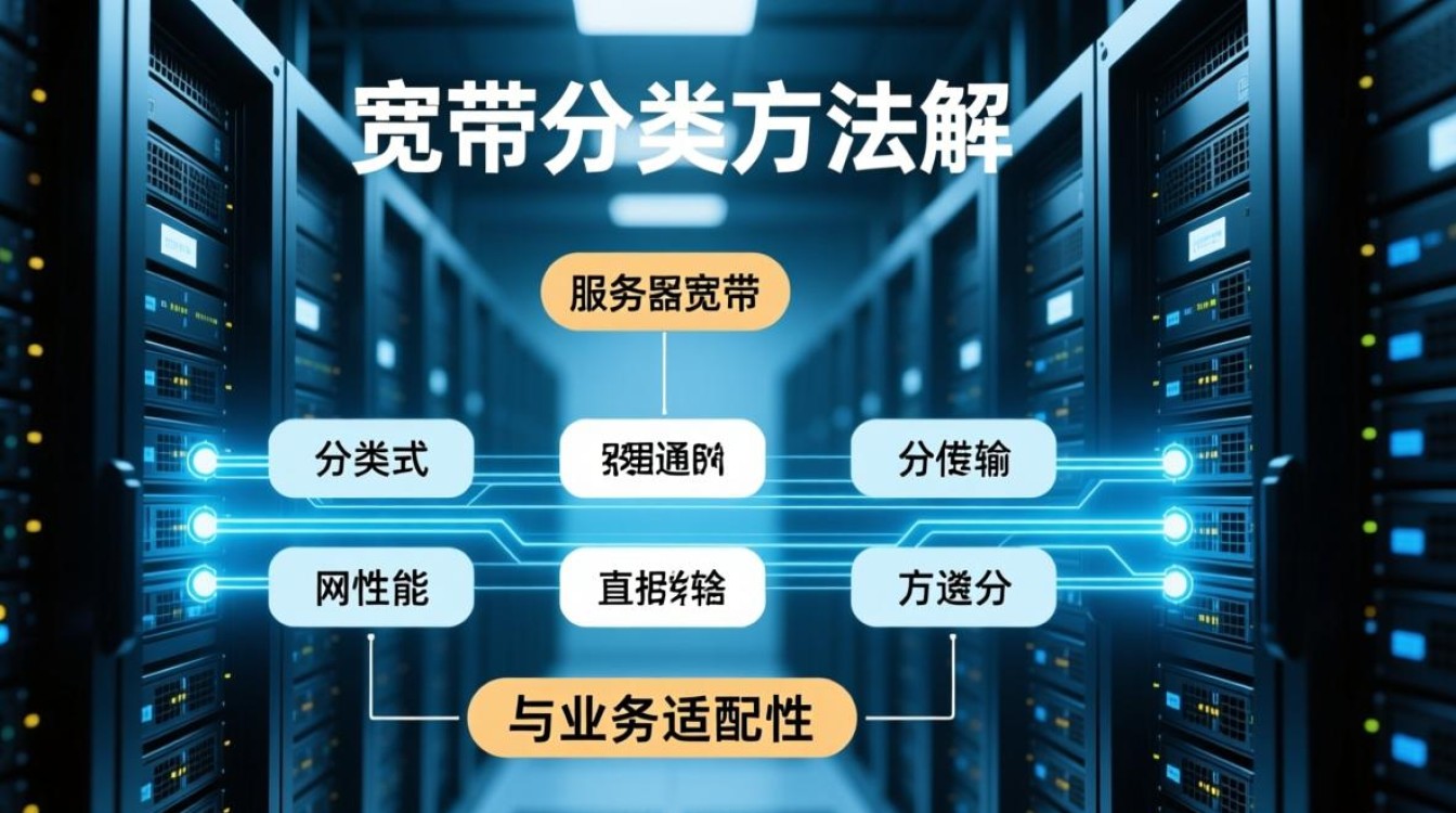 服务器宽带分类方法图解