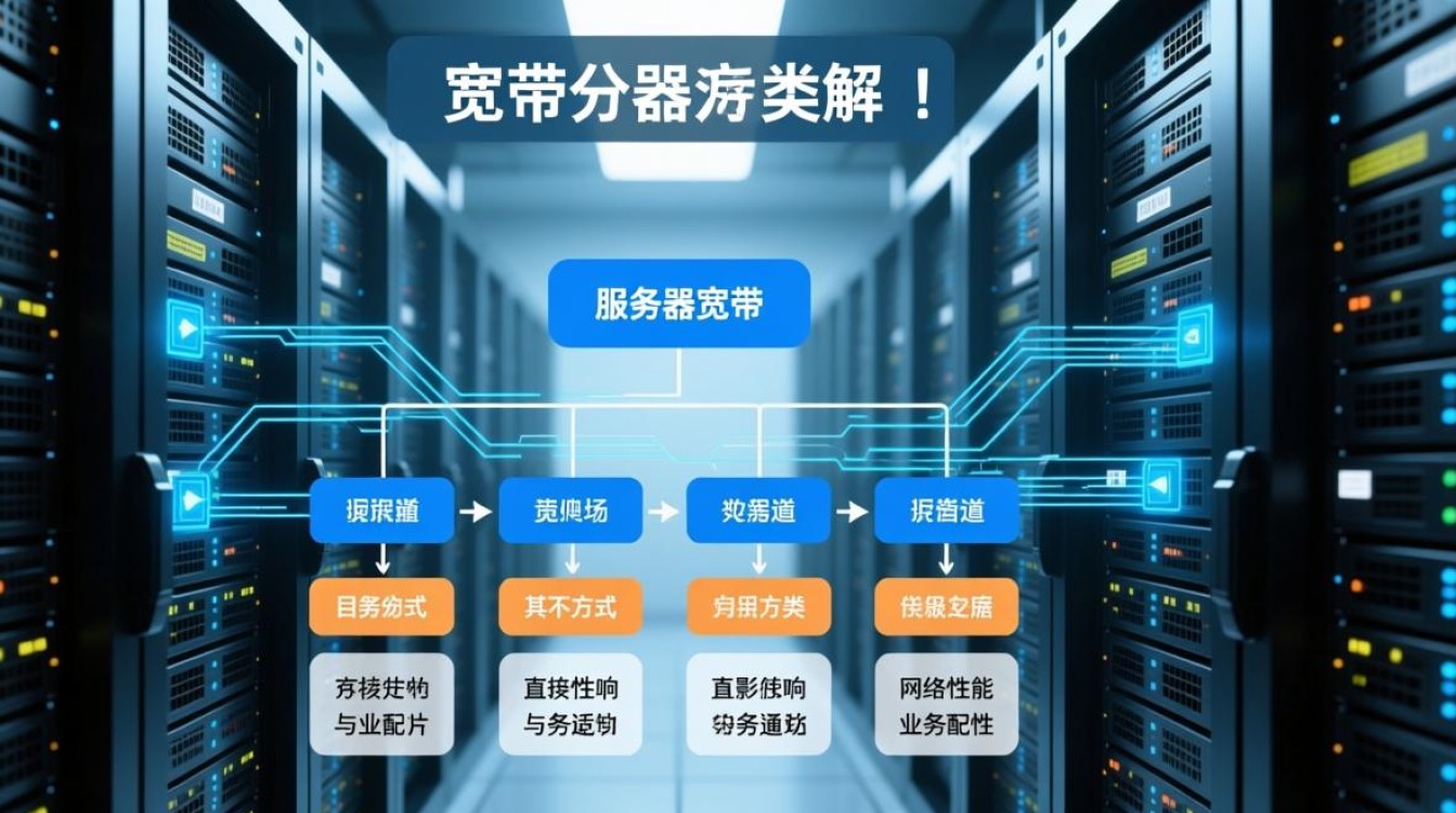 服务器宽带分类方法图解