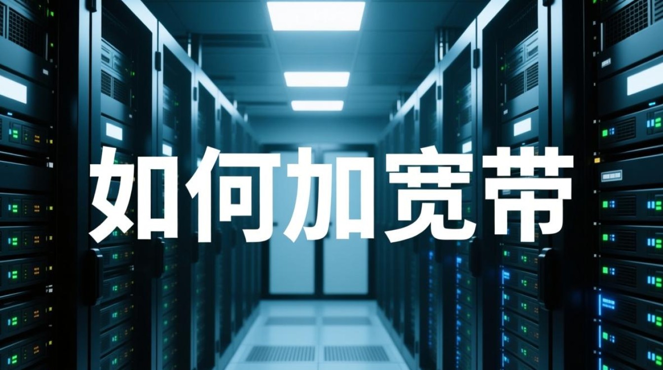 云服务器如何加宽带