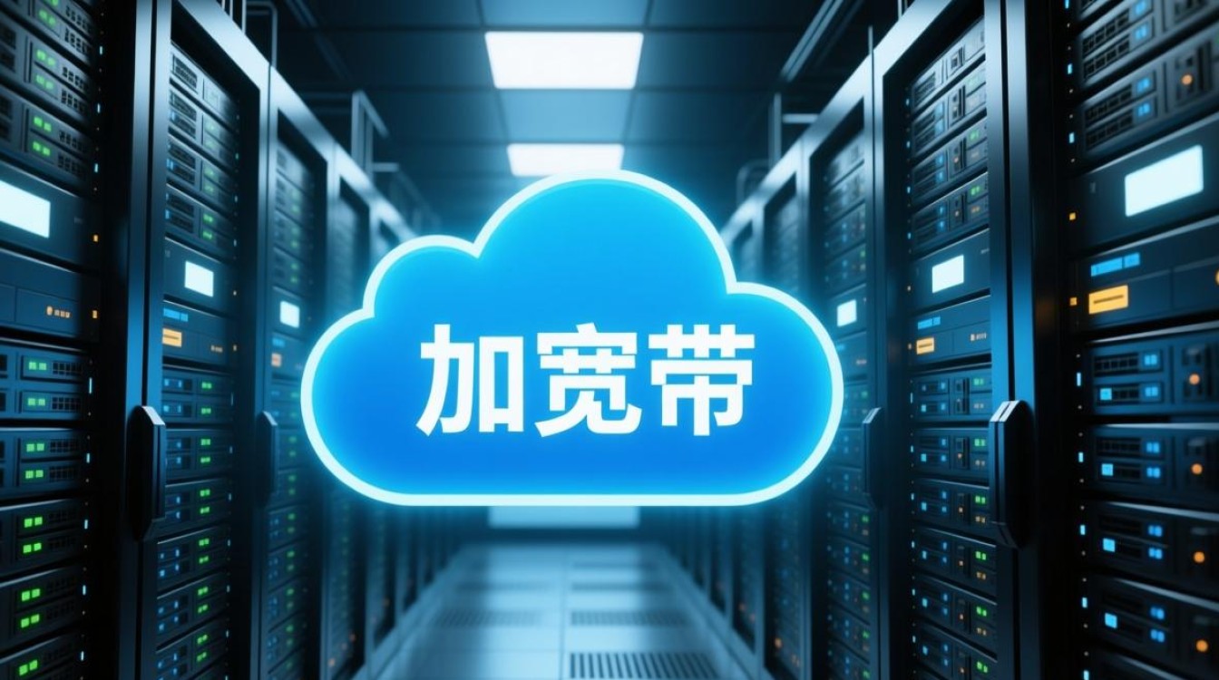 云服务器如何加宽带