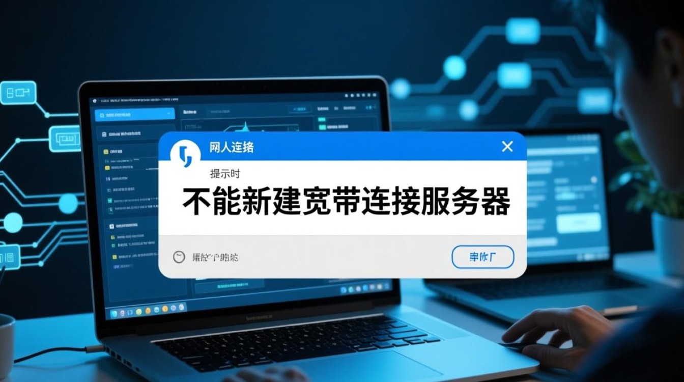 为什么电脑不能新建宽带连接服务器怎么办？