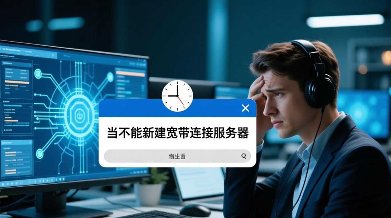 为什么电脑不能新建宽带连接服务器怎么办？