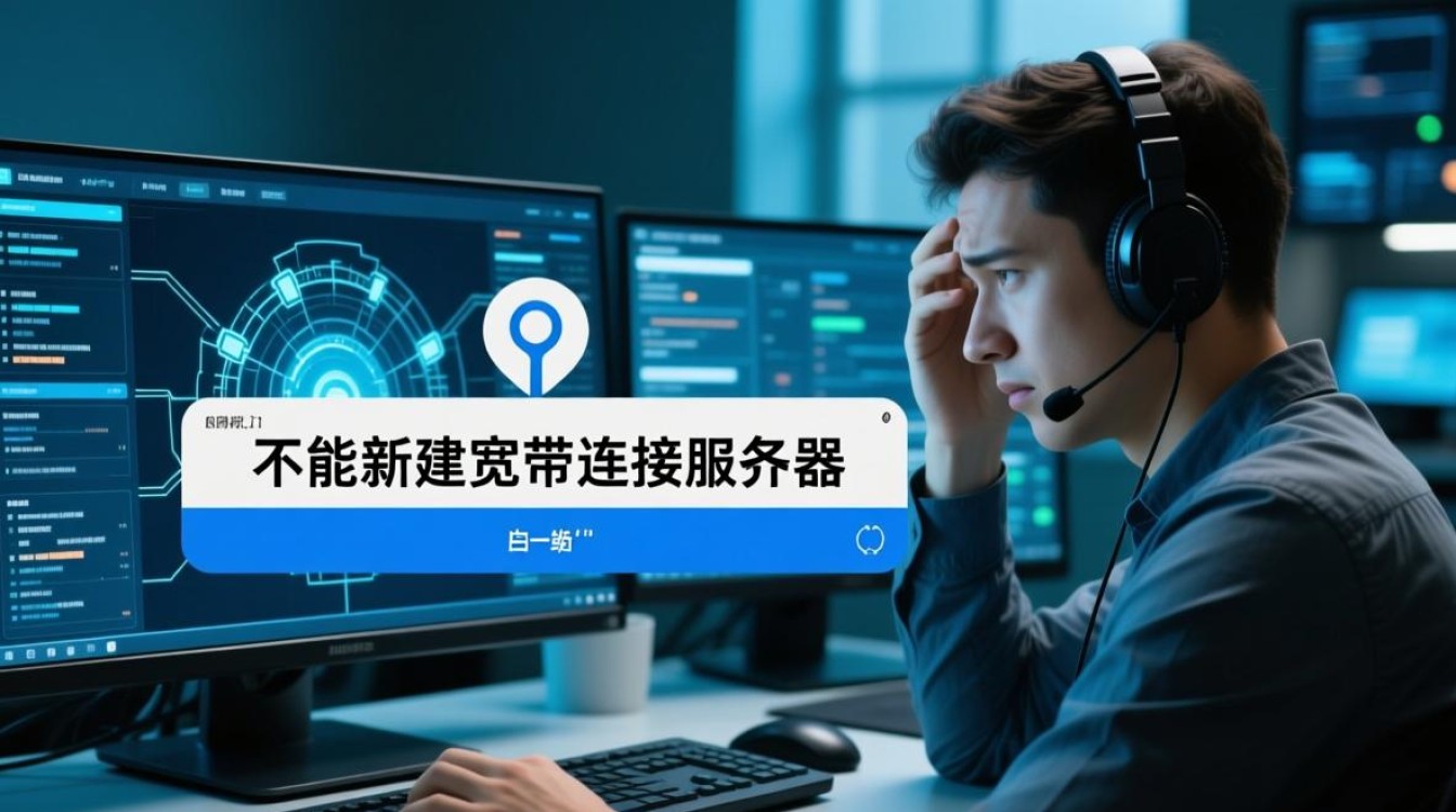 为什么电脑不能新建宽带连接服务器怎么办？