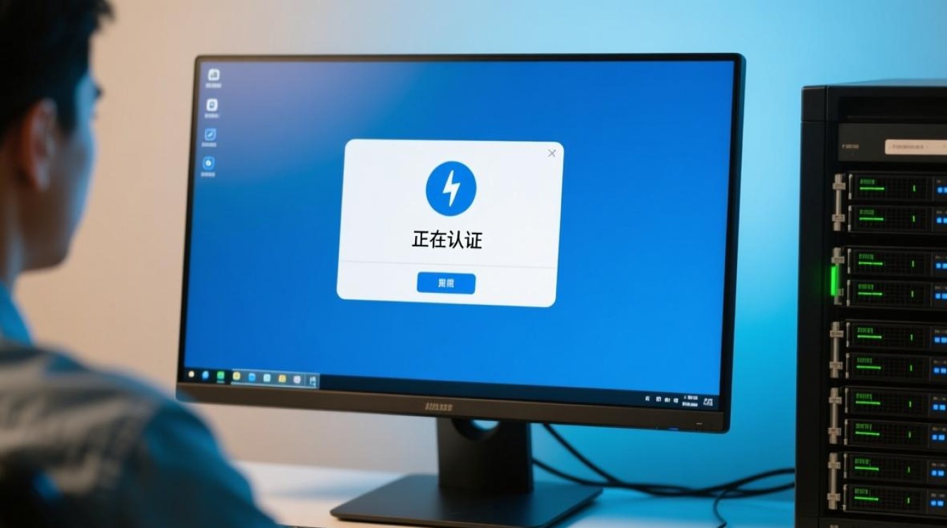 宽带服务器显示正在认证