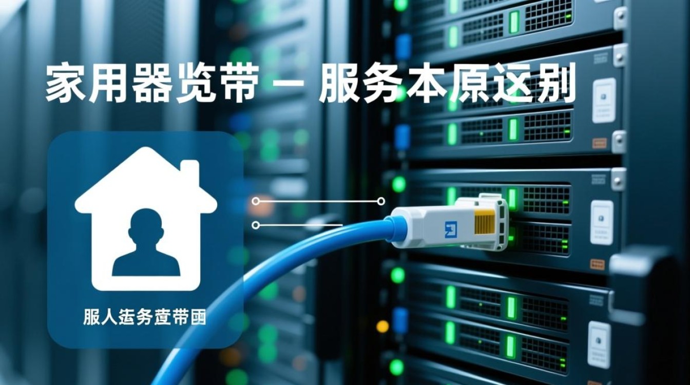 服务器跟家用宽带区别