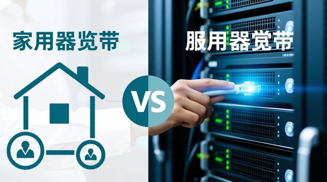 服务器跟家用宽带区别