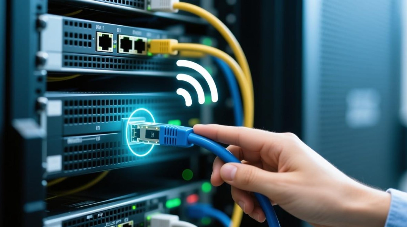 宽带服务器信号接入不了