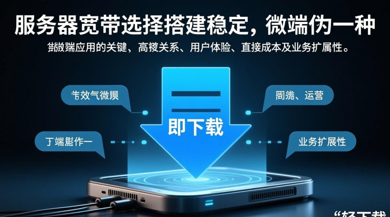 微端服务器宽带选择