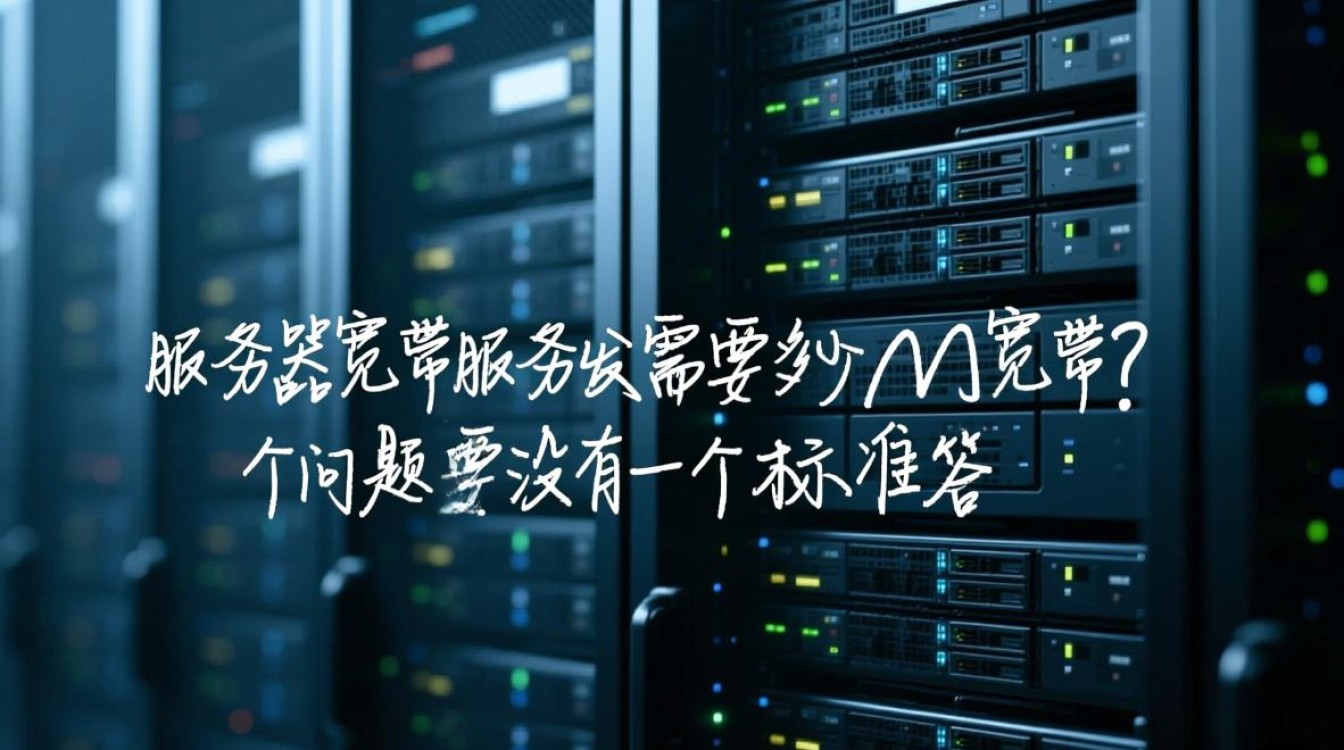 服务器需要多少m宽带