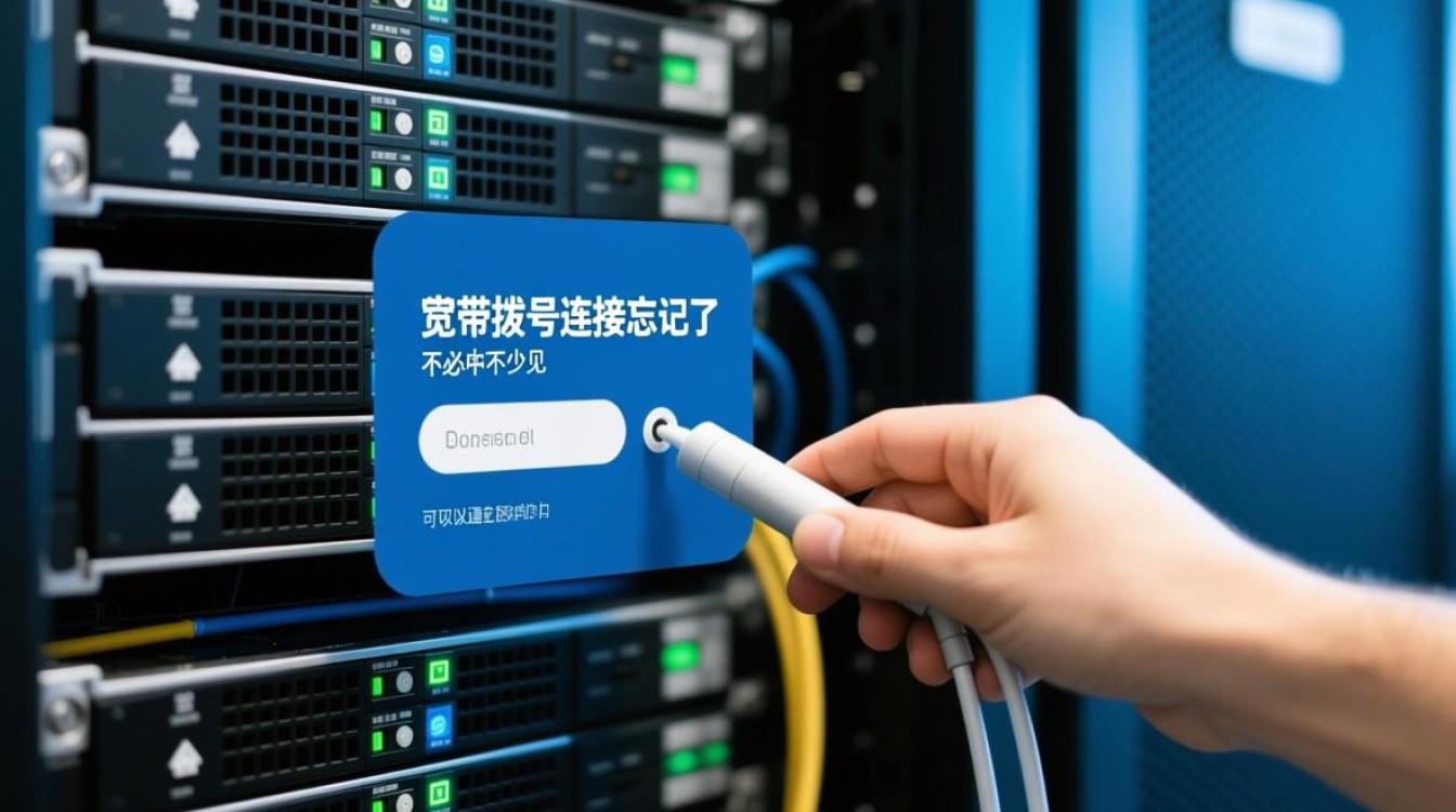 服务器宽带拨号忘了咋办