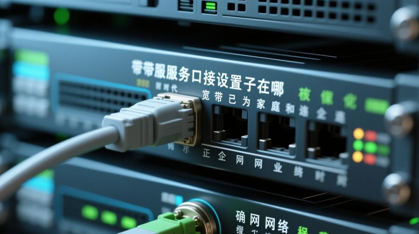 宽带服务器接口设置在哪