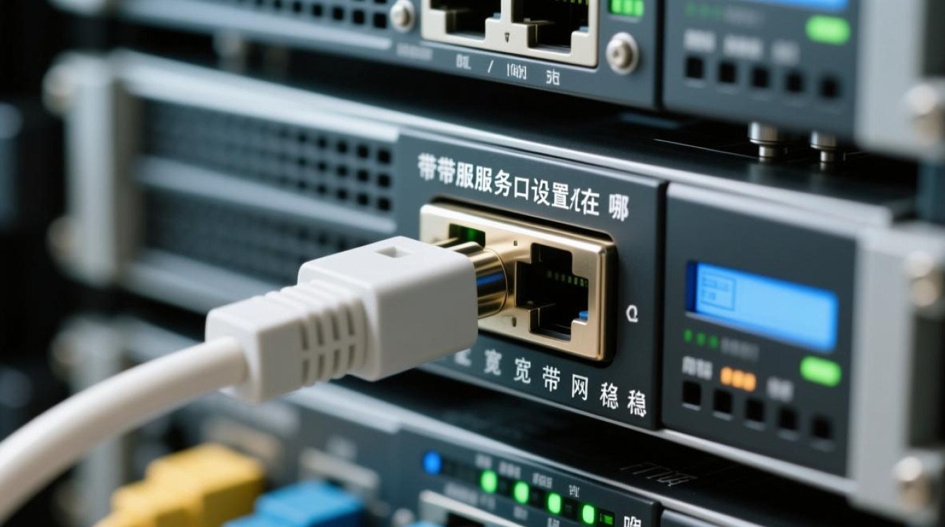 宽带服务器接口设置在哪