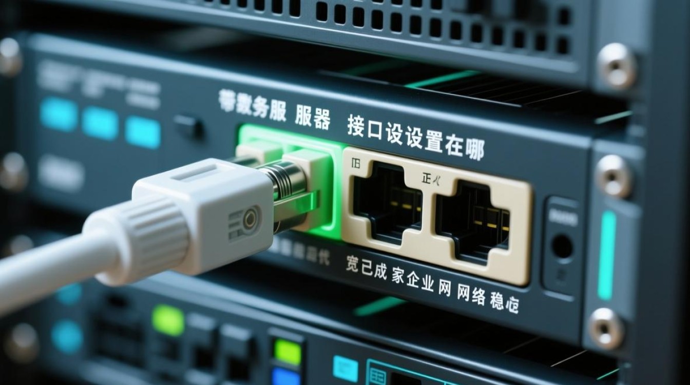 宽带服务器接口设置在哪