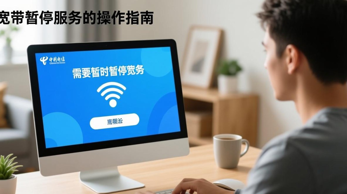 电信怎么暂停宽带服务器