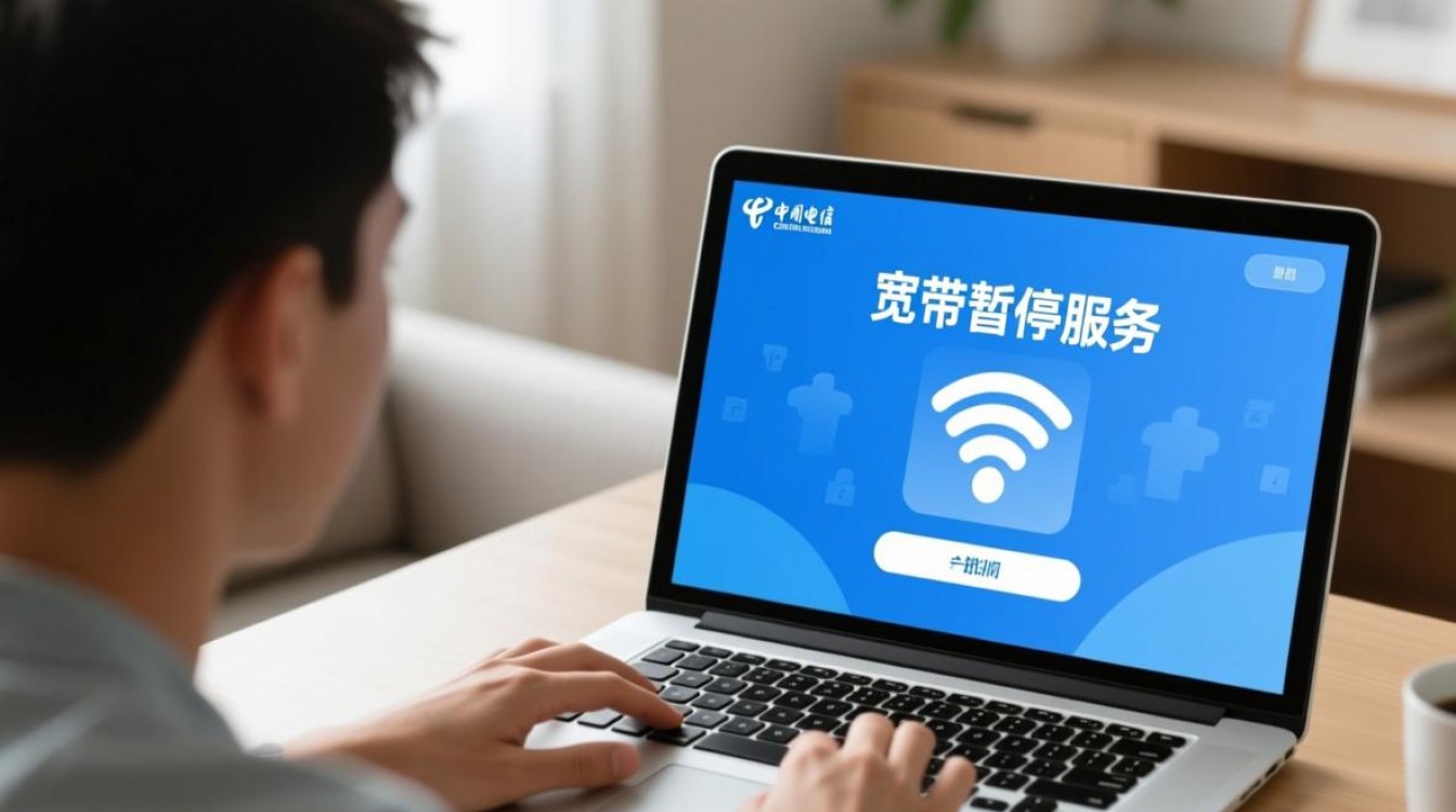 电信怎么暂停宽带服务器