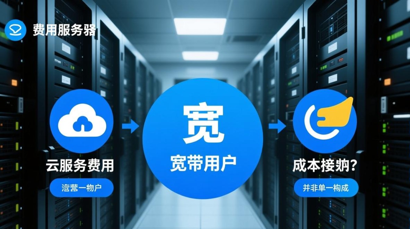 云服务器费用宽带吗
