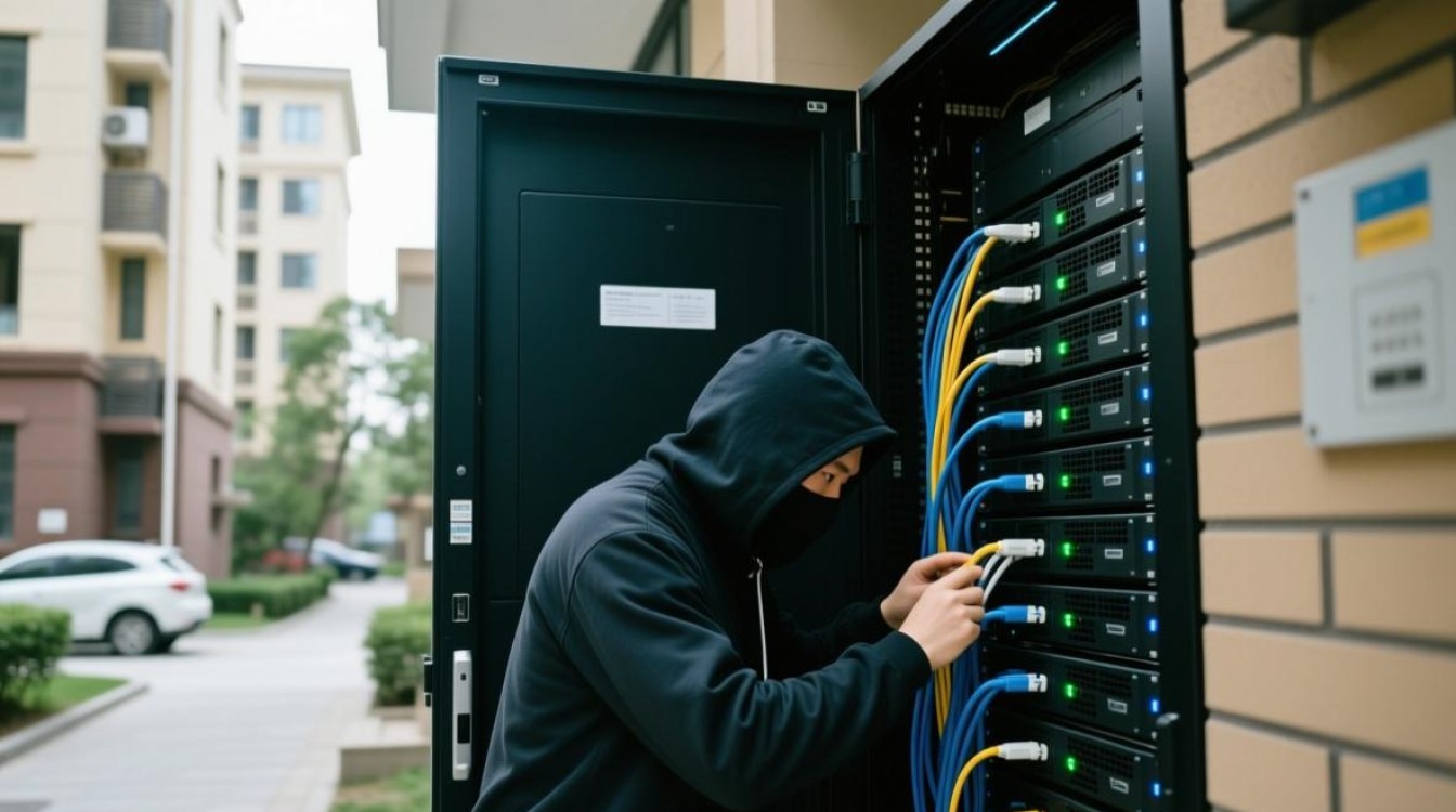 小区宽带服务器被偷，业主家里断网该找谁赔？