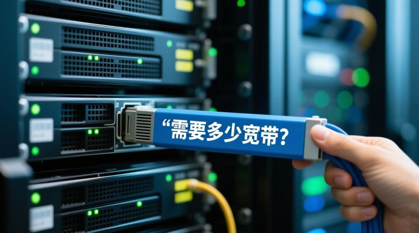 服务器要多少宽带