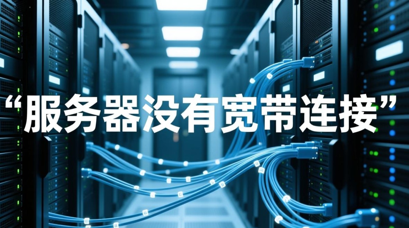 服务器没有宽带连接怎么办？排查步骤有哪些？