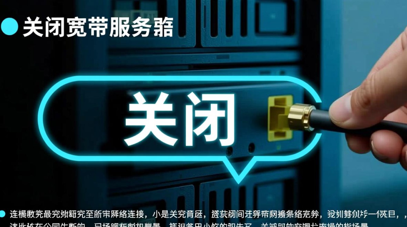 怎么关掉宽带服务器