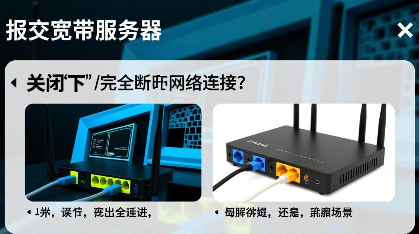 怎么关掉宽带服务器