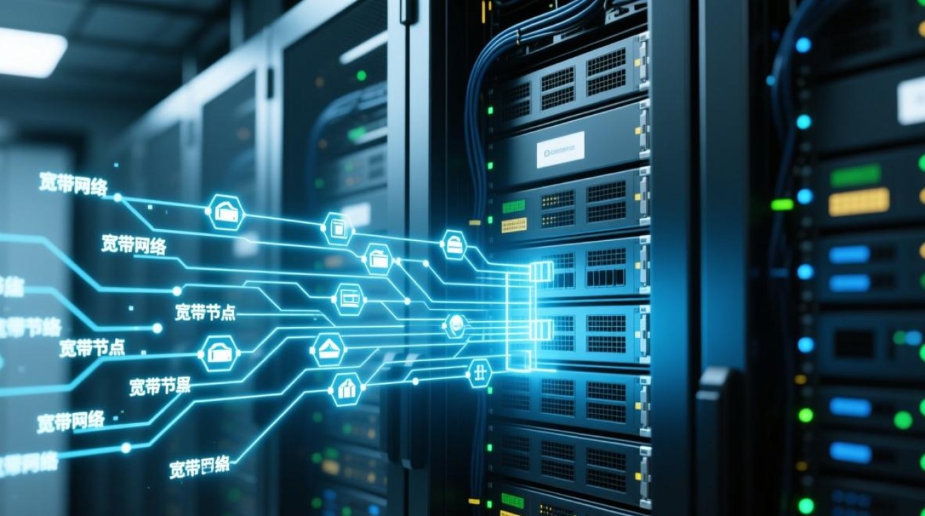 测试宽带节点服务器时如何判断延迟是否达标？