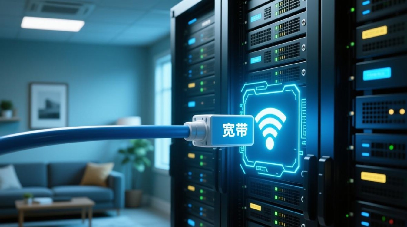 宽带做成服务器
