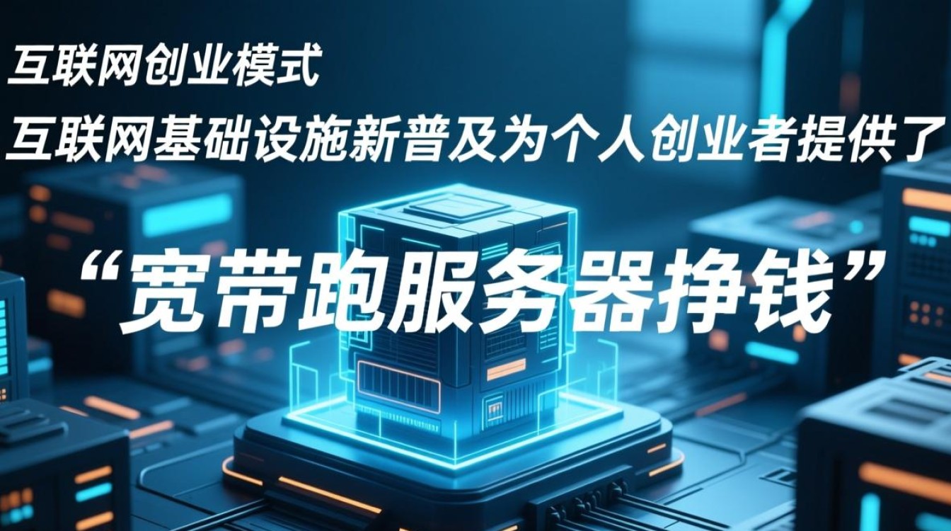 宽带跑服务器挣钱