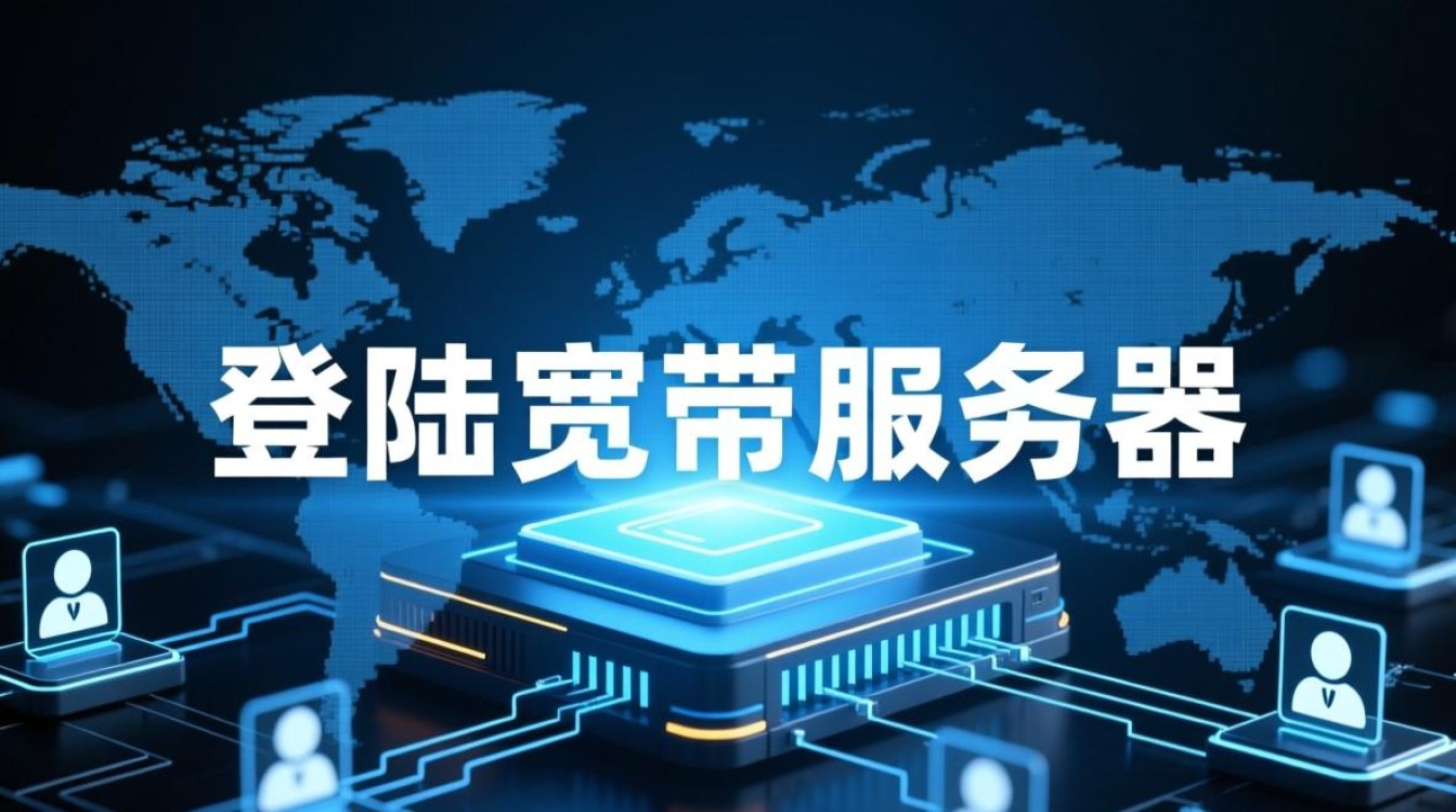 登陆宽带服务器需要哪些具体步骤和注意事项？