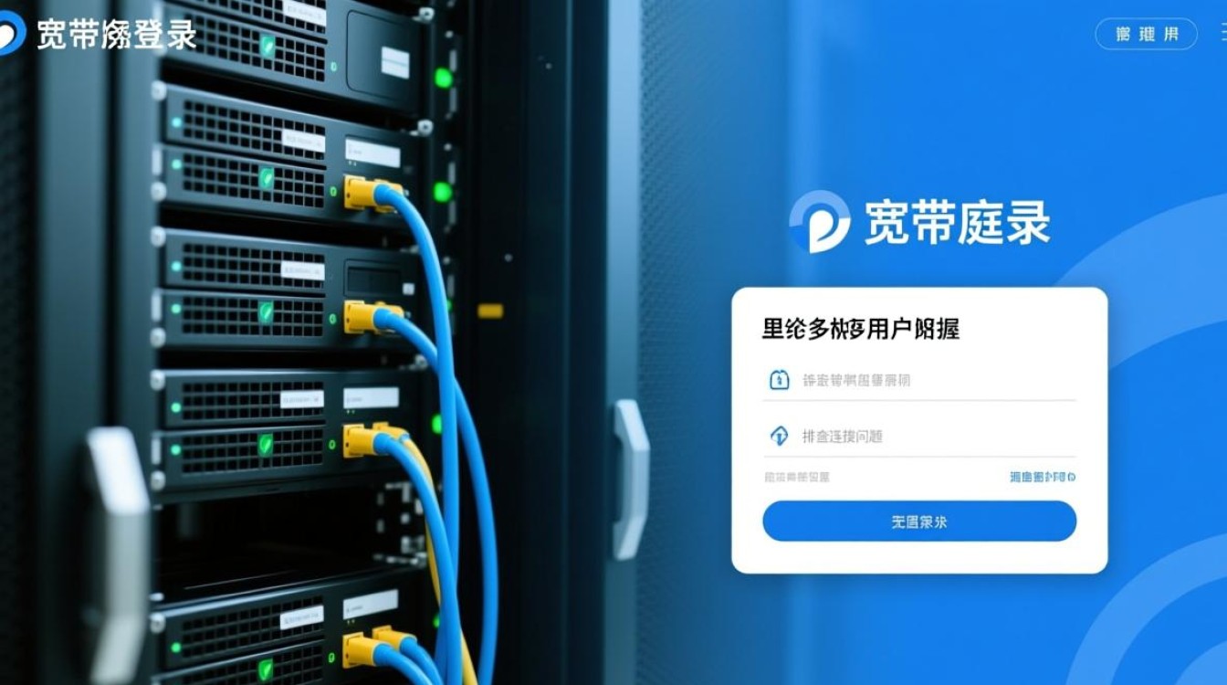 小区宽带服务器登录地址和初始密码是多少？