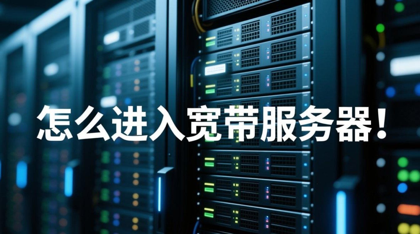 怎么进入宽带服务器