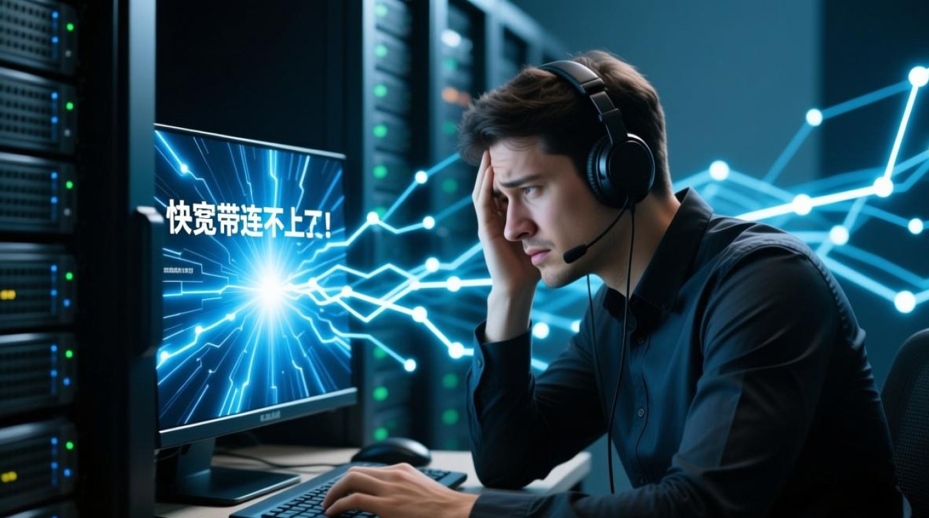 快宽带连不上服务器怎么办?原因排查与解决方法 快宽带连不上服务器怎么办?原因排查与解决方法