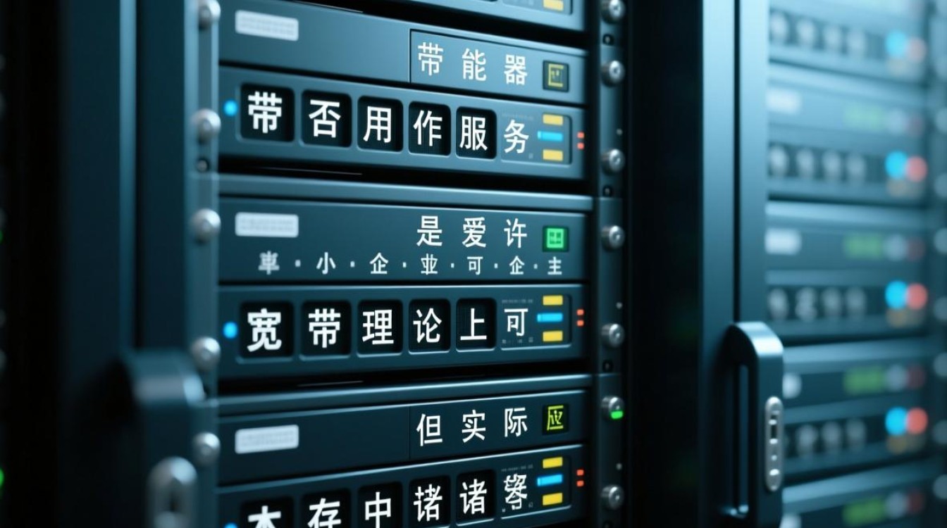 宽带能做服务器吗