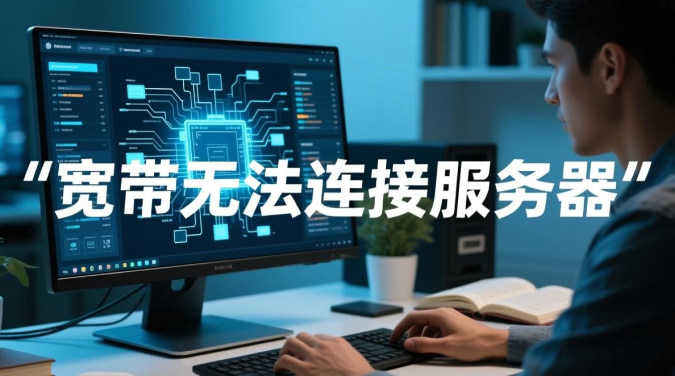 宽带无法连接服务器怎么办？