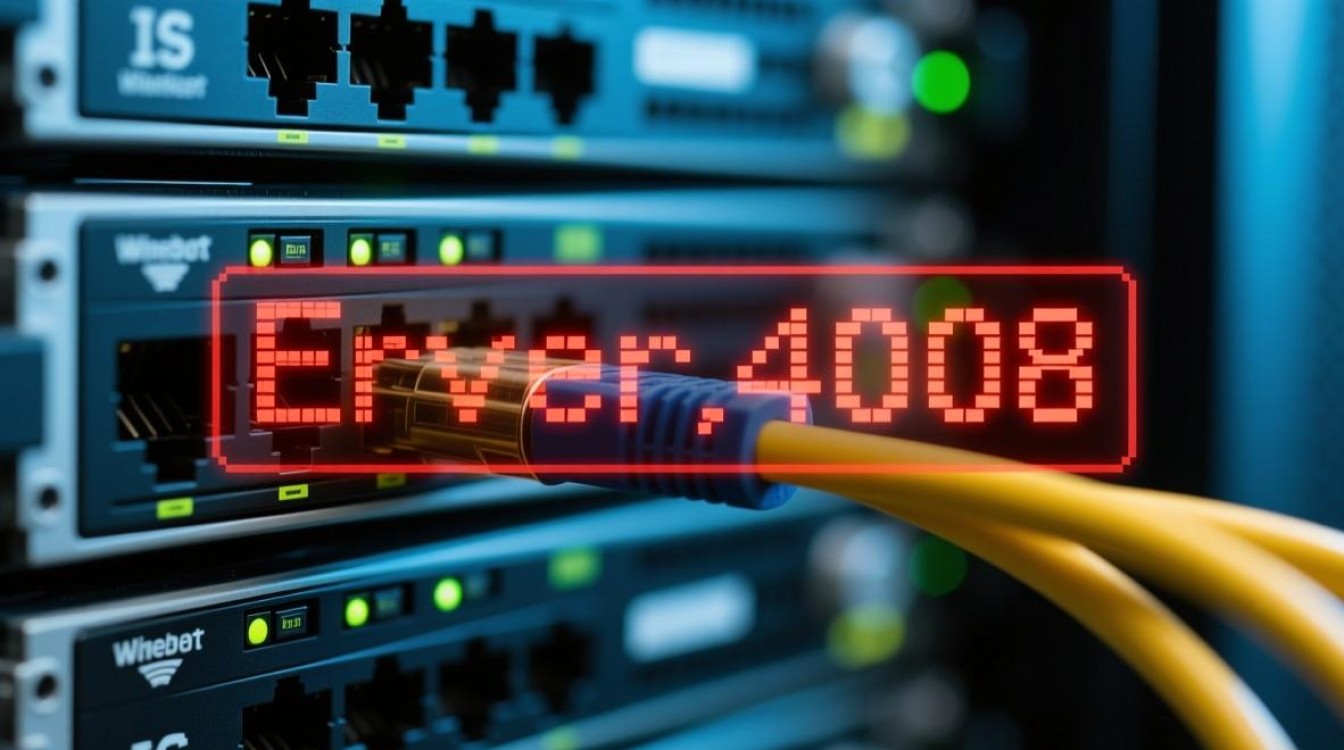 宽带服务器错误4008是什么原因？如何解决？