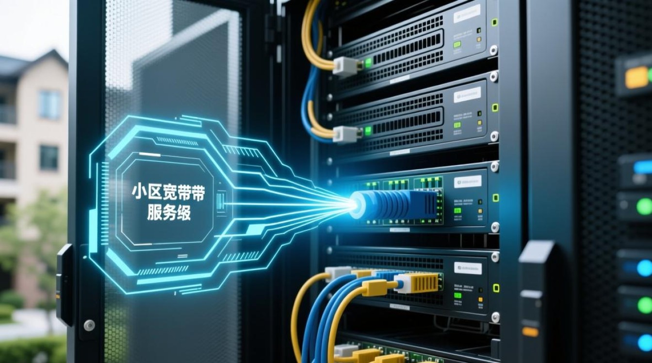 扫描小区宽带服务器