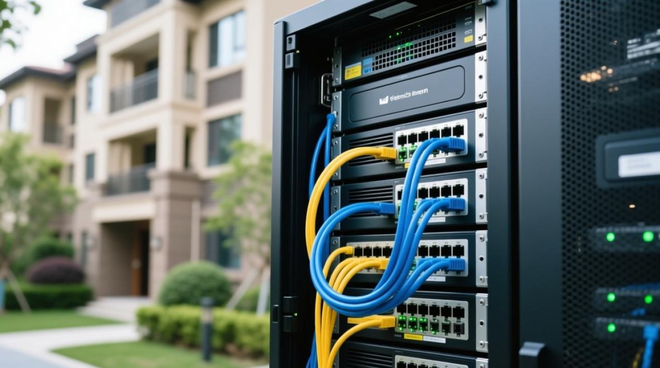 扫描小区宽带服务器