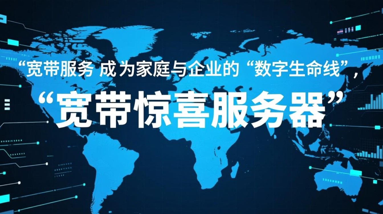 宽带惊喜服务器是什么？如何办理及使用？