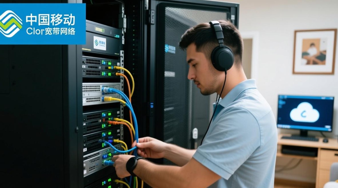 中国移动宽带怎么设置自己的服务器？