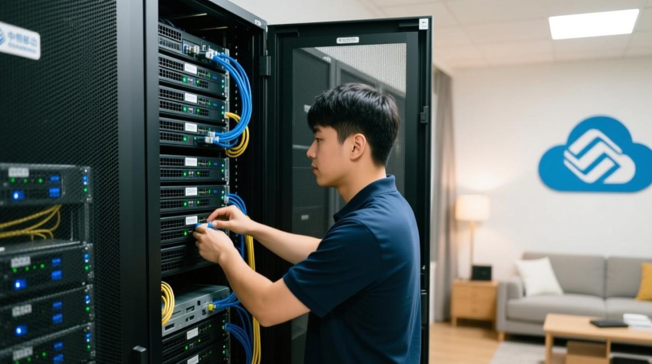 中国移动宽带怎么设置自己的服务器？