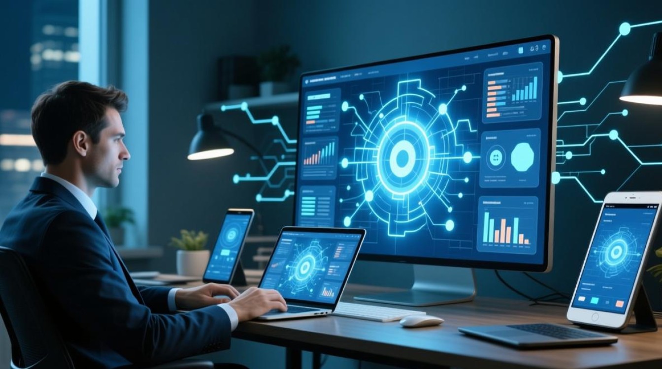 一条宽带如何高效承载多台服务器？