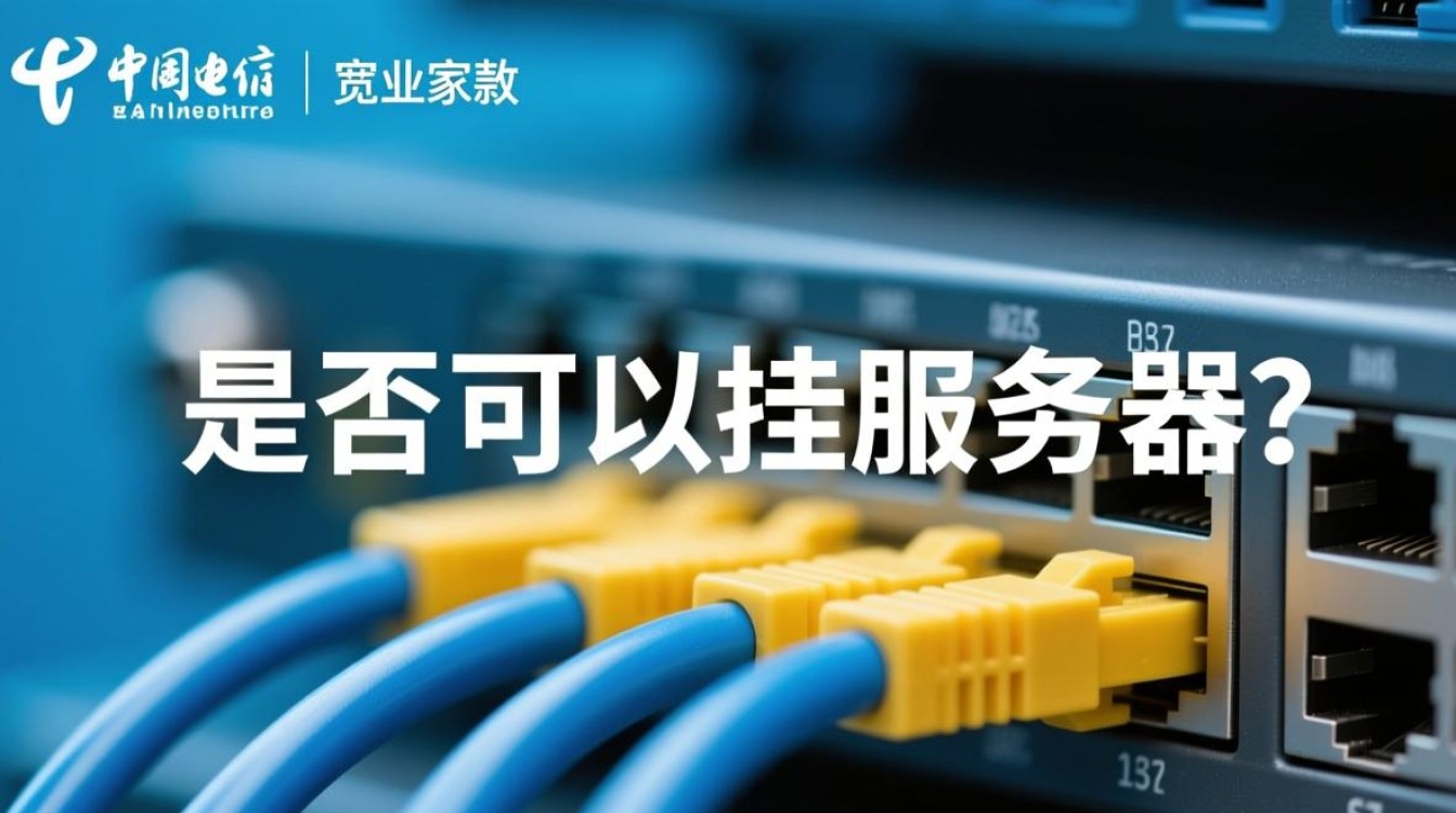 电信宽带可以挂服务器吗 电信宽带可以挂服务器吗